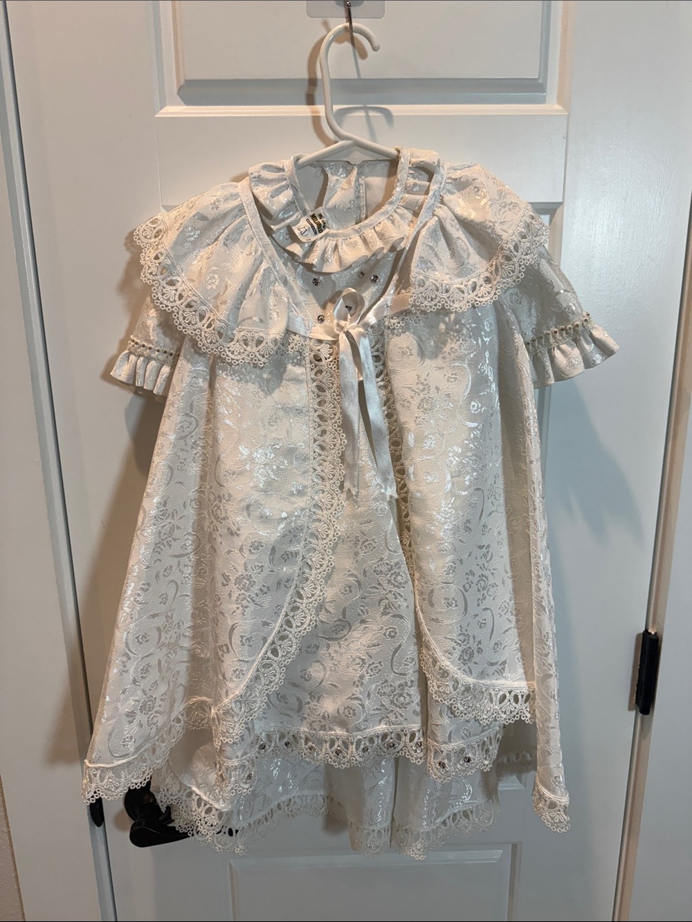 Kirkland Signature Ivory Lace Party Dress for Girls